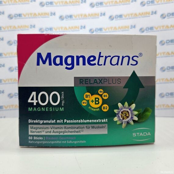 Magnetrans RelaxPlus Магнетранс для мышц и снятия нервного напряжения, Германия, 50 штук