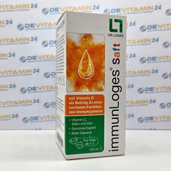 Immun Loges Saft 150 ml, Сироп для иммунитета Dr. Loges, 150 мл, Германия