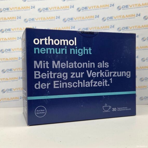 Orthomol Nemuri night Ортомол Немури - при бессоннице, Германия, 30 штук