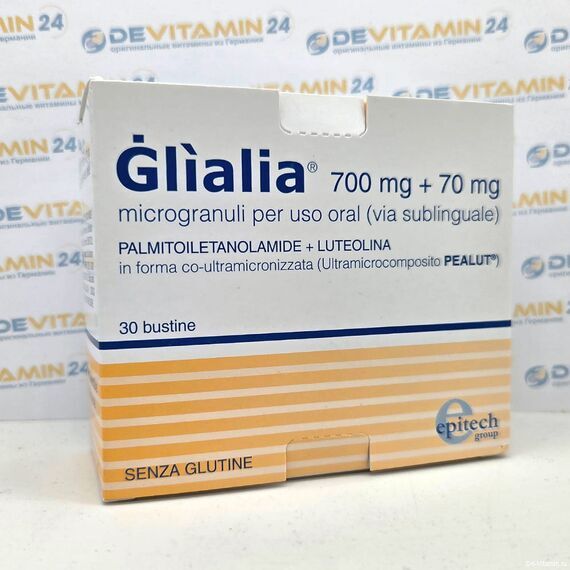 Glialia Глиалия 700 мг + 70 мг в гранулах, 30 саше, Италия