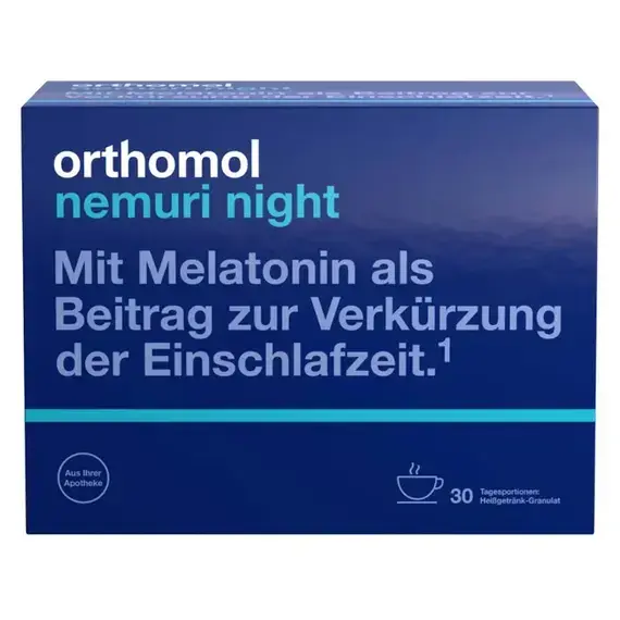 Orthomol Nemuri night Ортомол Немури - при бессоннице, Германия, 30 штук Orthomol Nemuri night Ортомол Немури - при бессоннице, Германия, 30 штук