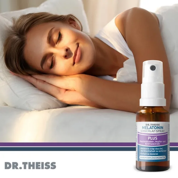 Спрей для сна с мелатонином DR. THEISS Melatonin Plus, 20 мл, Германия Спрей для сна с мелатонином DR. THEISS Melatonin Plus, 20 мл, Германия