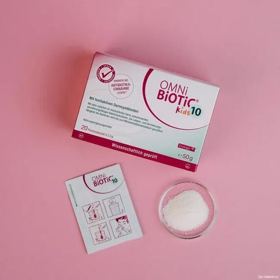 OMNi-BiOTiC 10 Kids Омни-биотик для детей, 20 порций, Германия