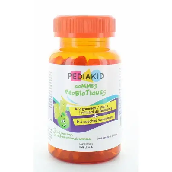 Pediakid Gommes Probiotiques Педиакид пробиотики, Франция, 60 штук